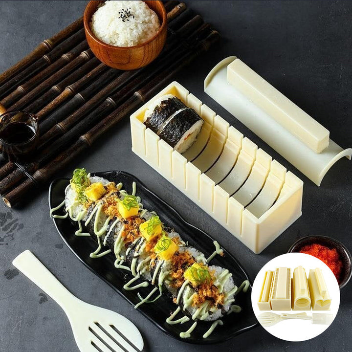 SushiEase - Sushiformsett for Enkle og Hjemmelagde Delikatesser
