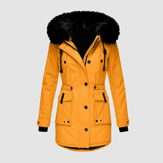 Elena - Moderne parka med hette og flere lommer
