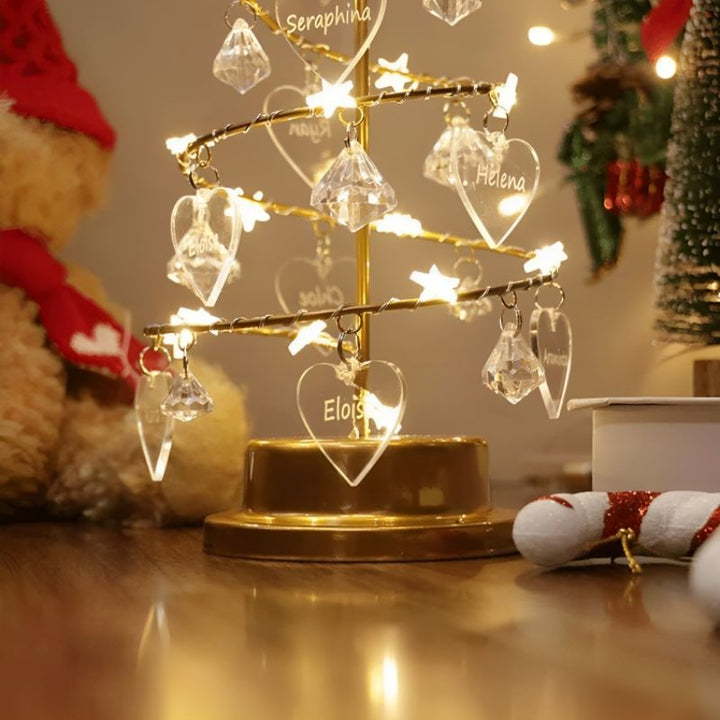 Cherish - Dekorativ juletrelampe med familiesjarm