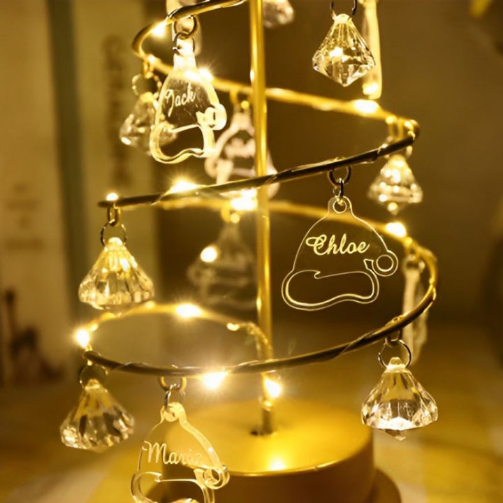 Cherish - Dekorativ juletrelampe med familiesjarm