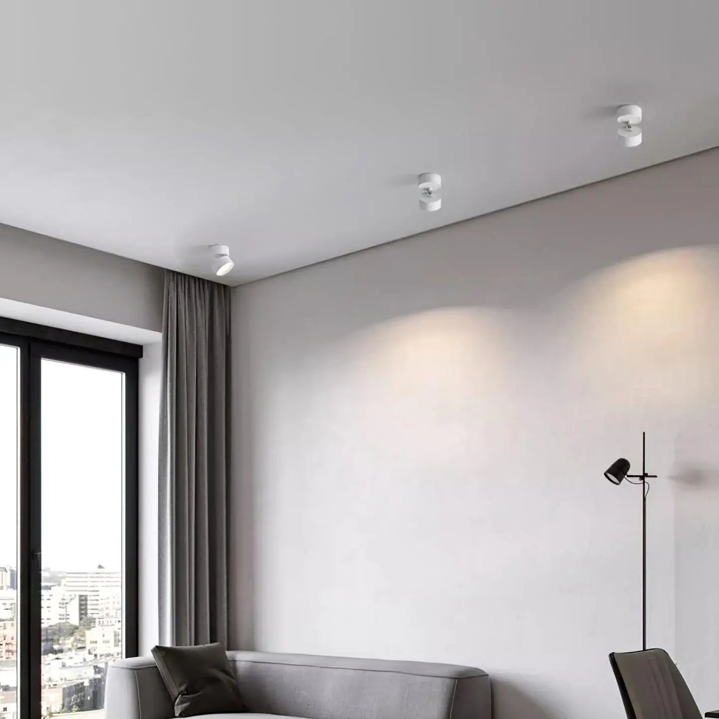 AuraLite - Stilfull taklampe med overflate for moderne interiør