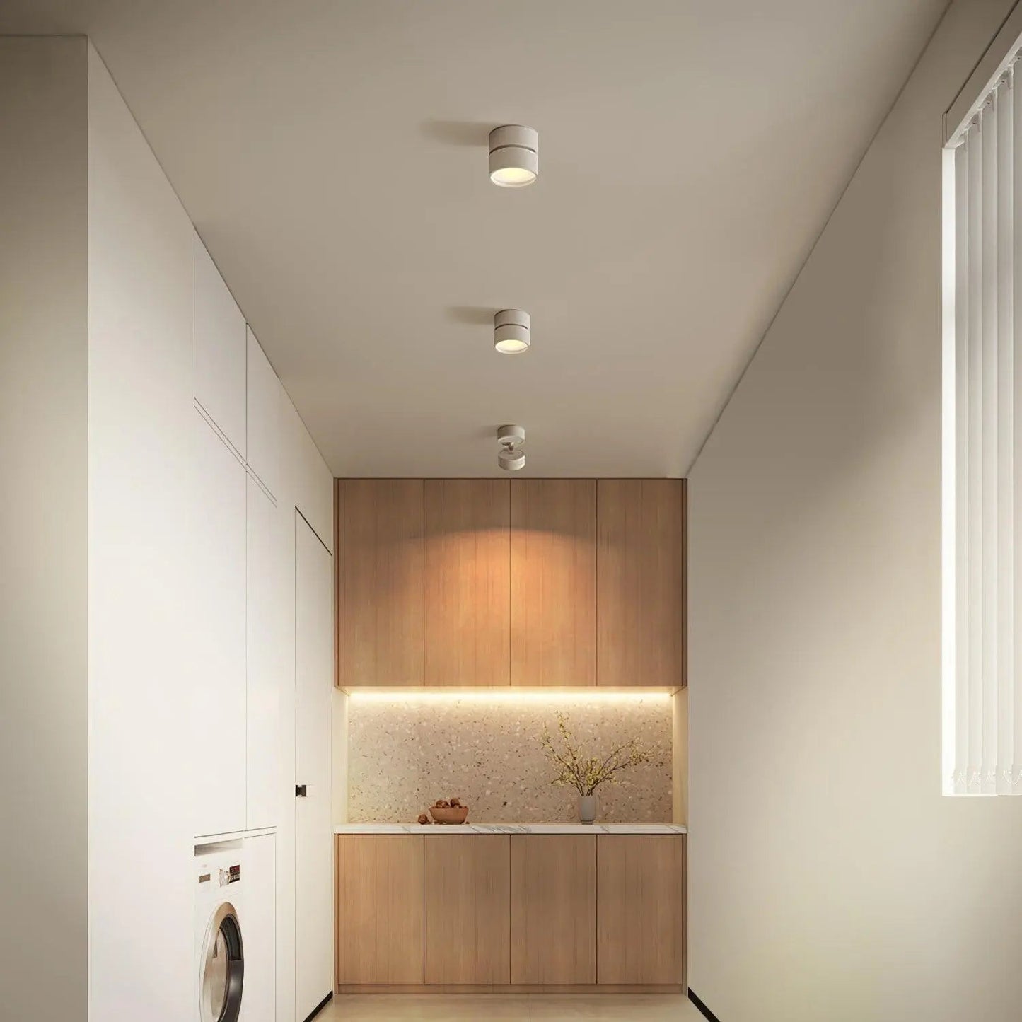 AuraLite - Stilfull taklampe med overflate for moderne interiør