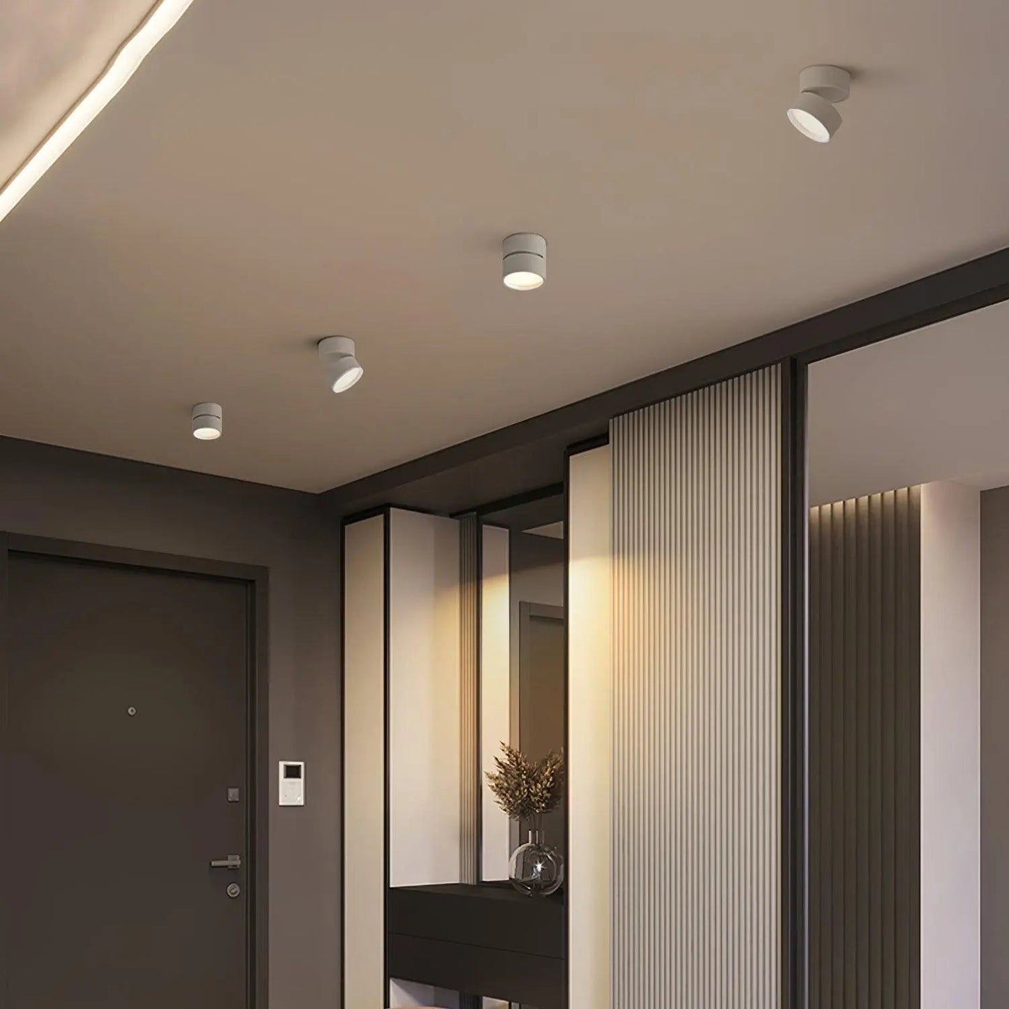 AuraLite - Stilfull taklampe med overflate for moderne interiør