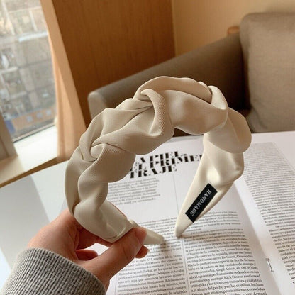 Freya - Håndlaget pannebånd i myke materialer for hverdagsbruk