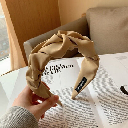 Freya - Håndlaget pannebånd i myke materialer for hverdagsbruk