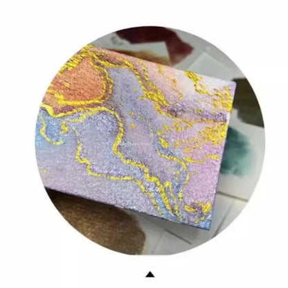 ArtShine - Sett med Livlige Akvarellpigmenter med Bærbart Etui