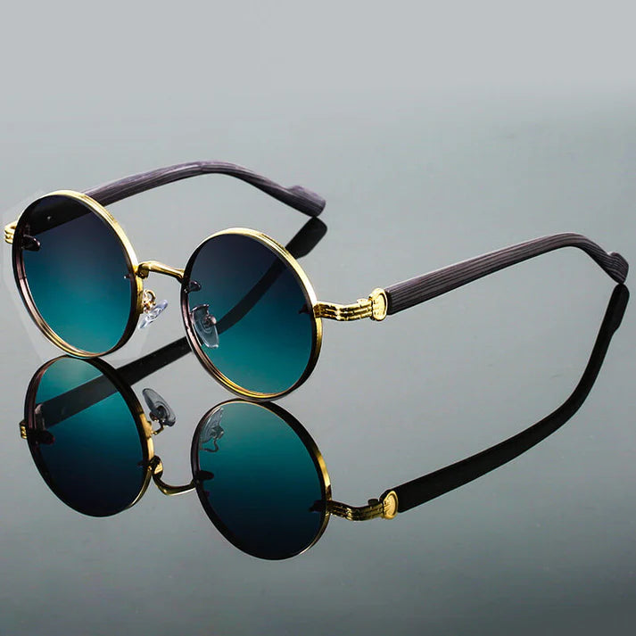 NostraLux - Retro inspirert solbriller med UV-beskyttelse og antireflekslinser