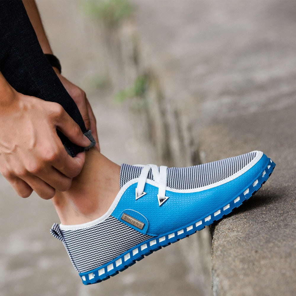 StrideEase - Lettvektige loafers med fleksibelt design og sklisikker såle for et sikkert steg