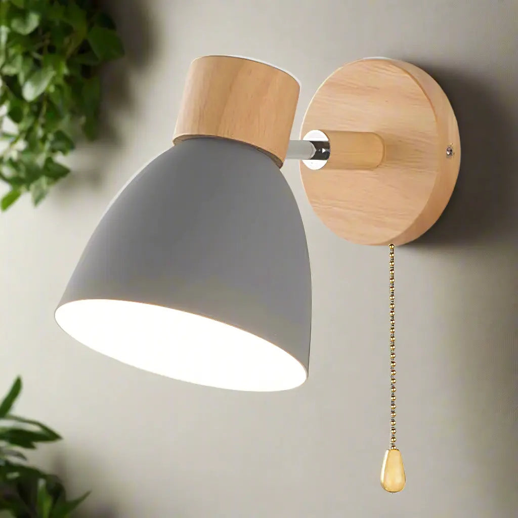 LumoWood - Stilig vegglampe i tre for en varm atmosfære