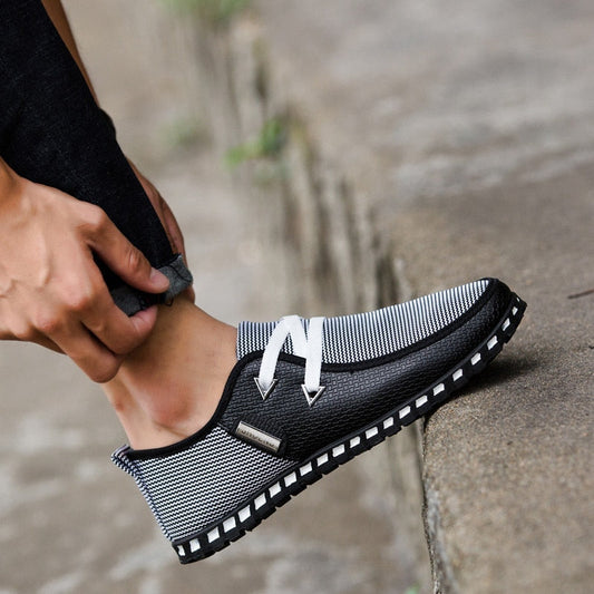 StrideEase - Lettvektige loafers med fleksibelt design og sklisikker såle for et sikkert steg