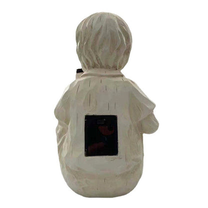 FireflyGlow - Solcelledrevet hagestatue for barn med opplyst ildflue