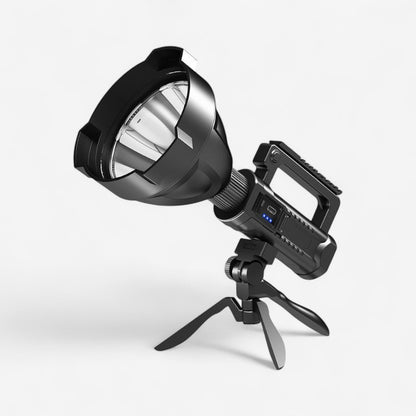 PowerBeam – Oppladbar LED Lyskaster med Powerbank-Funksjon