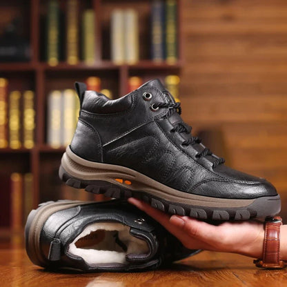 Callum - Vandrestøvler med snøring og traksjonssåle