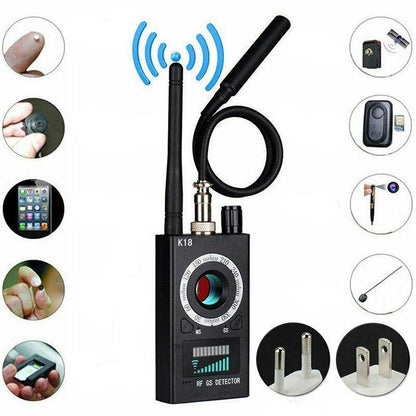 SecureScan - Detektor for antispionkamera og GPS-sporing for beskyttelse av personvernet