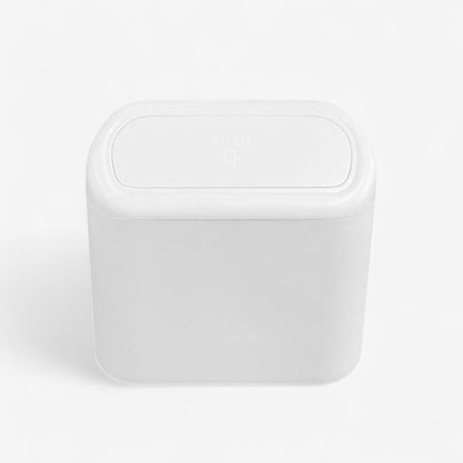 OdorLock – Kompakt Bilavfallsbøtte med Pop up Lokk og Krokfeste