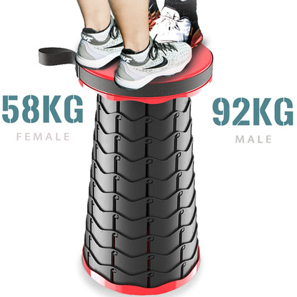 FlexiSeat – Utvidbar bærbar krakk med justerbar høyde