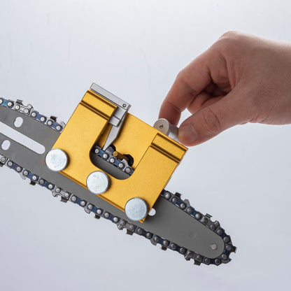 SharpEdge - bærbar motorsagsliper for raskt og effektivt vedlikehold av sagbladet