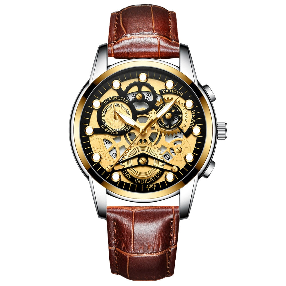 RegalChrono - Klassisk vanntett klokke med keramisk urverk