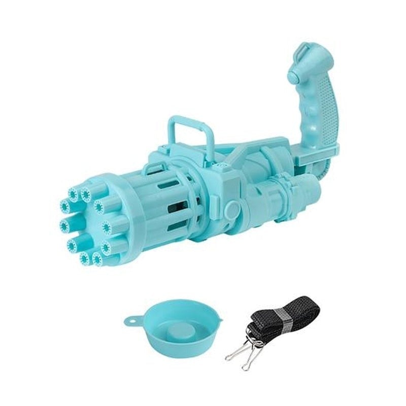 BubbleBlast - høyhastighets boblepistol med 8 hull for hundrevis av bobler per minutt