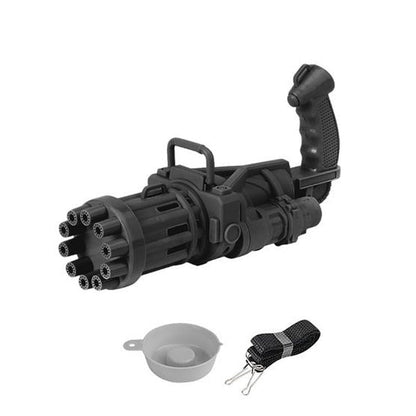 BubbleBlast - høyhastighets boblepistol med 8 hull for hundrevis av bobler per minutt