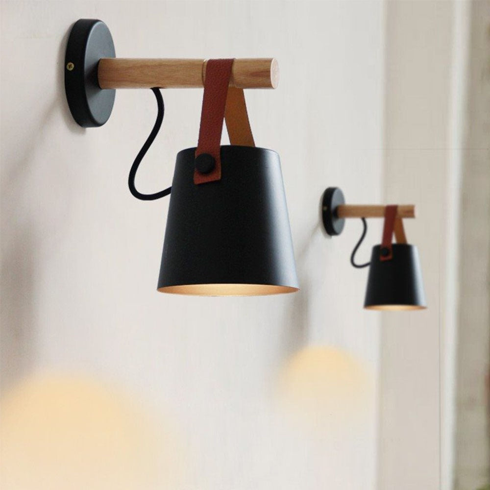 LumaGlow - Moderne Hengevegglampe med Dimmefunksjon