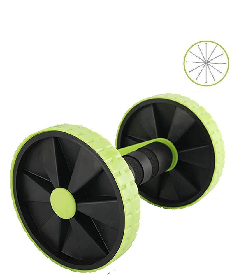 Oidrac - power roll magetrener med to hjul for trening av hele kroppen