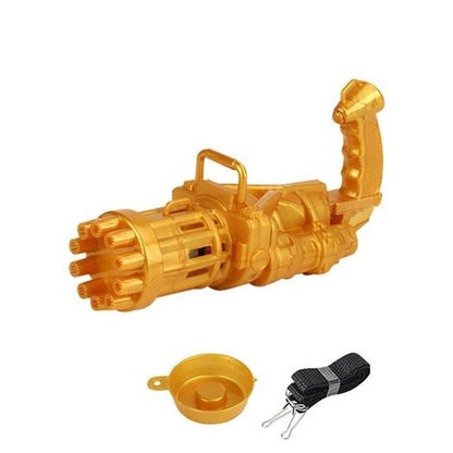 BubbleBlast - høyhastighets boblepistol med 8 hull for hundrevis av bobler per minutt