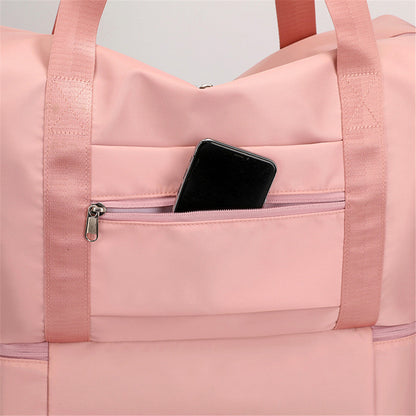 Maya - Romslig reiseveske med to rom med glidelås