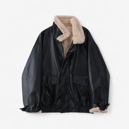 Lucia - Langermet Kåpe med Dunkrage og Sidelommer