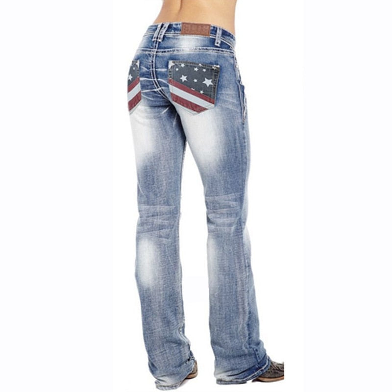 Harper - Stilige Bootcut-jeans med flatterende passform og stretchdesign