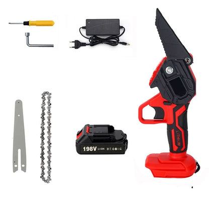 Leo - Bærbar elektrisk motorsag for rask og effektiv kutting