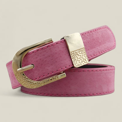 Ava - Moderne, justerbart belte med luksuriøs metallspenne