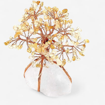 GemTree – Krystall rikdomstre dekorasjon med kobbertråd
