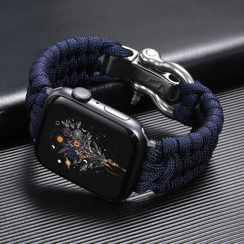 FlexiWrist - allsidig paracord-rem til Apple Watches