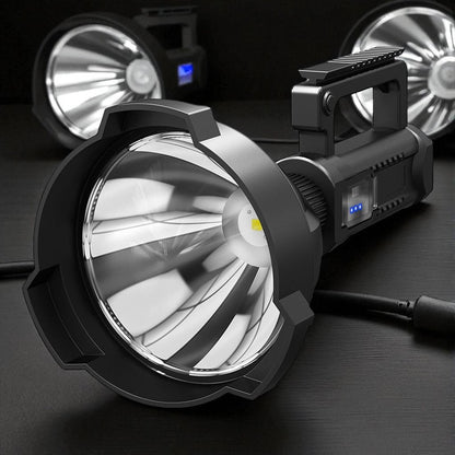 PowerBeam – Oppladbar LED Lyskaster med Powerbank-Funksjon