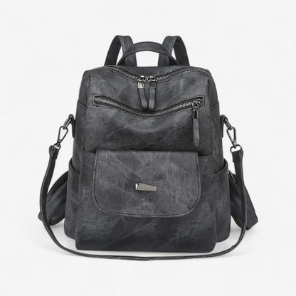 NovaPack – Ryggsekk med Flere Glidelåslommer og Justerbare Stropper