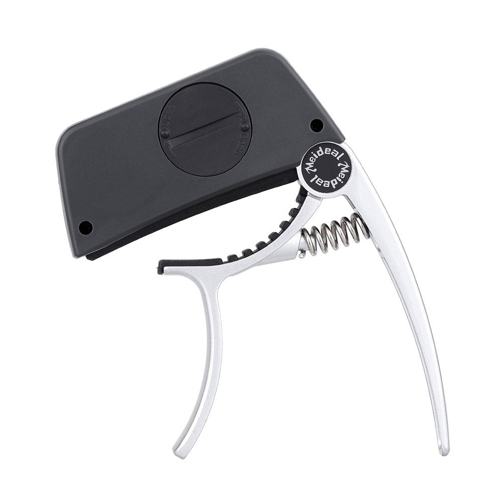 TuneMaster - 2-i-1 gitarcapo og tuner med innebygd digitalt display