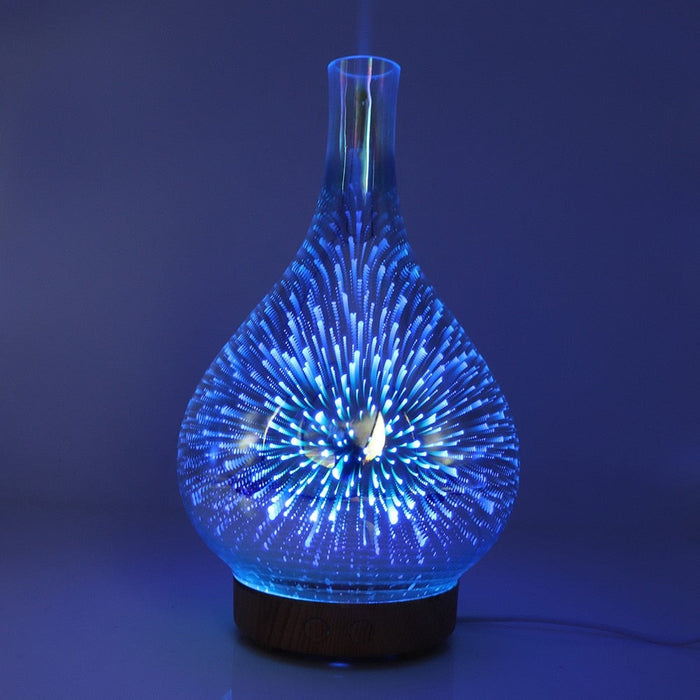 HushAura – Kompakt USB-diffuser med mykt lys og mild aroma