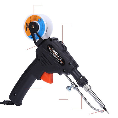 SolderPro - automatisk loddepistol med avtrekkerkontroll for enkel betjening med én hånd