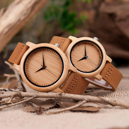 Cole - Minimalistisk Treklokke med Justerbar Reim