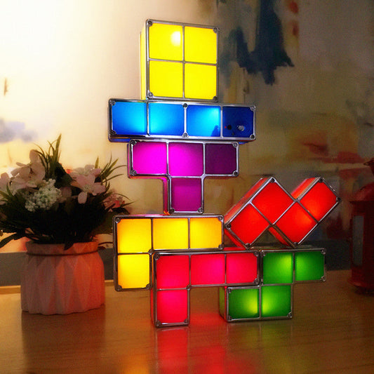 GlowCraft - Stabelbare LED-lysblokker Kreative skjermer