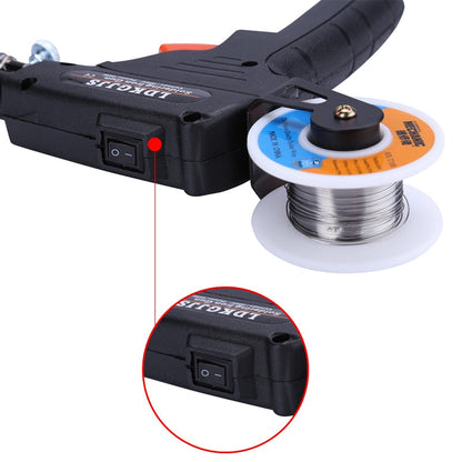 SolderPro - automatisk loddepistol med avtrekkerkontroll for enkel betjening med én hånd