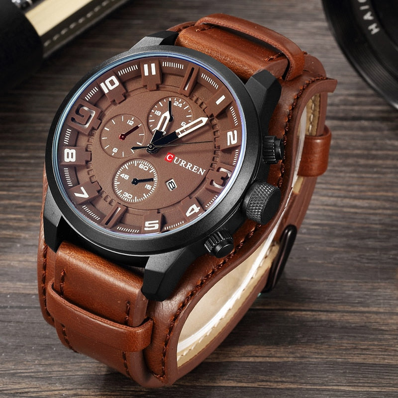 EliteTime - Stilig Klokke med Quartz Bevegelse