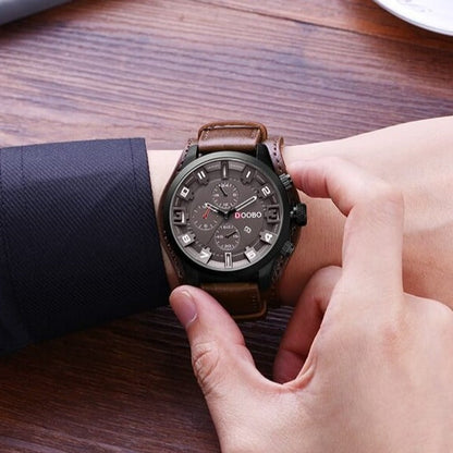 EliteTime - Stilig Klokke med Quartz Bevegelse