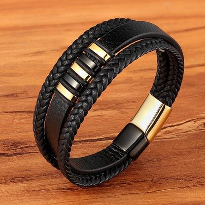 Bruce – Moderne armbånd med dristig dobbeltstrengsdesign for et rent raffinert utseende