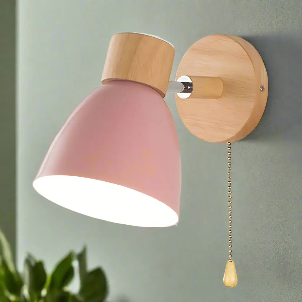 LumoWood - Stilig vegglampe i tre for en varm atmosfære