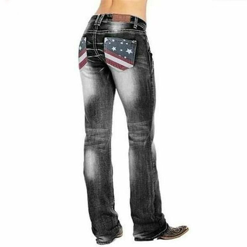 Harper - Stilige Bootcut-jeans med flatterende passform og stretchdesign