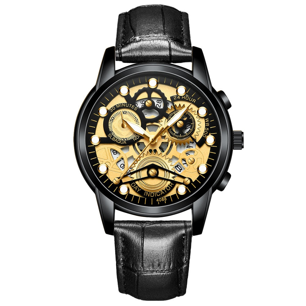 RegalChrono - Klassisk vanntett klokke med keramisk urverk