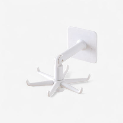 SpinHook – 360° Roterbar Kjøkkenhylle med 6 Kroker