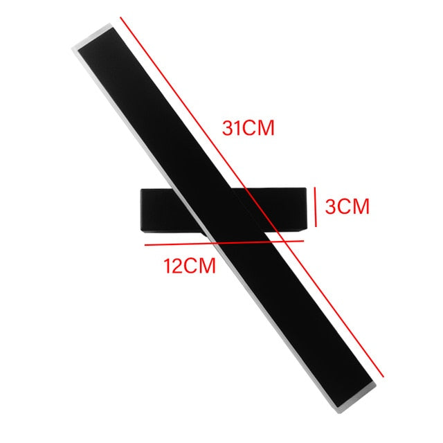 LumaLight - 360° roterbar LED-vegglampe med justerbar fargetemperatur